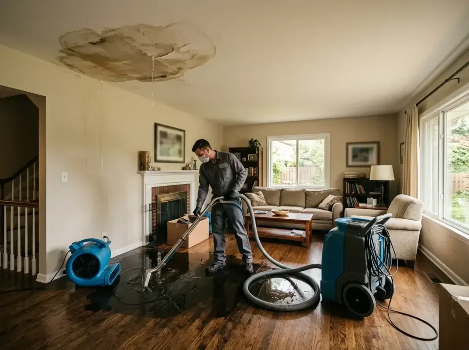 attic-pipe-burst-ceiling-drip-008 — frequently asked questions, Water Damage Restoration & Carpet Care in Seward, NE